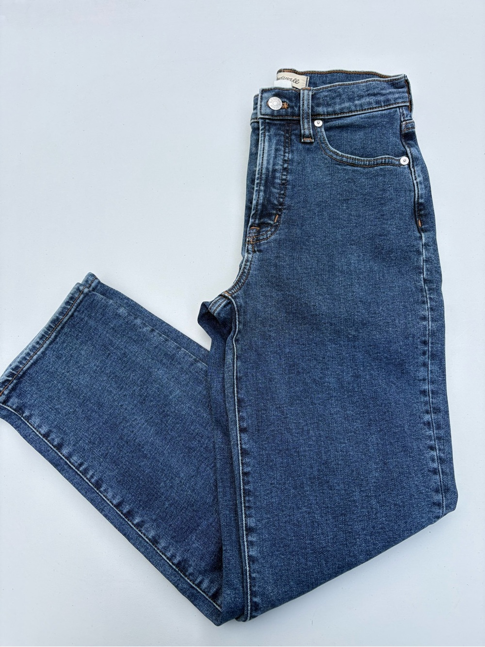 Madewell straight leg jeans